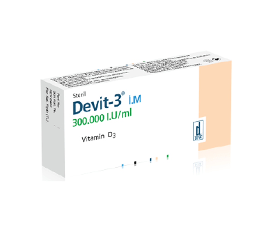 DEVIT 3 IM AMPUL 3,00,000  (CHOLECALCIFEROL )