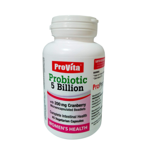 PROVITA PROBIOTIC 5 BILLION/200 MG CRANBERRY CAPS