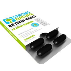 STRONG NATURE ACTIVATED CHARCOAL